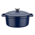 Olla GSW 717274 Azul Blanco Acero 2 Piezas