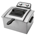 Freidora Clatronic PC-FR 1038 Plateado 3000 W