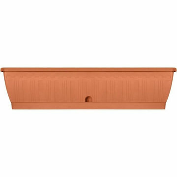 Jardinera Autorriego Garden ID Terracota 80 cm