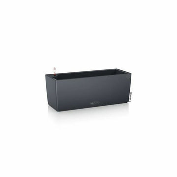 Maceta Lechuza Negro Gris Polipropileno