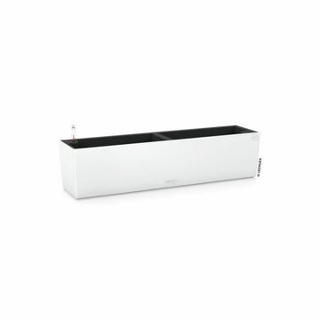 Maceta Lechuza Blanco Polipropileno Rectangular