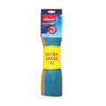 Bayeta microfibra Vileda 141413 Blanco Verde Naranja Turquesa Microfibra Poliamida Poliéster (4 Unidades) (4 Piezas)