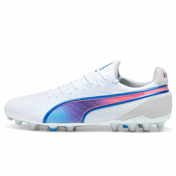 Botas de Fútbol para Adultos Puma King Ultimate Mg Blanco