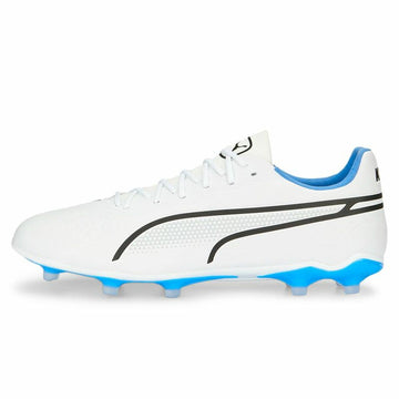 Botas de Fútbol para Niños Puma Ultra 5 Match It + Mid Blanco