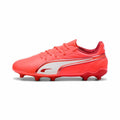 Botas de Fútbol para Adultos Puma King Match Fg/Ag Rojo