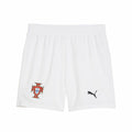 Pantalones Cortos Deportivos para Niños Puma Portugal Blanco
