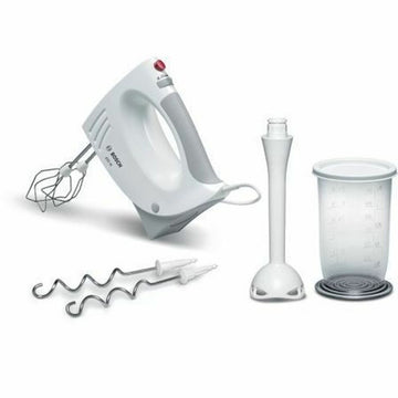 Batidora-Amasadora de Mano BOSCH MFQ3540 Blanco Gris 450 W