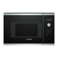 Microondas BOSCH BFL524MS0 Negro/Plateado 800 W