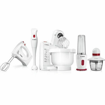 Batidora de Mano Multifunción con Accesorios BOSCH MSMP1000 Blanco 350 W