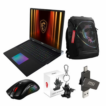 Laptop MSI TITAN 18 HX AI A2XWIG-245ES 18" 64 GB RAM 2 TB SSD RTX 5080