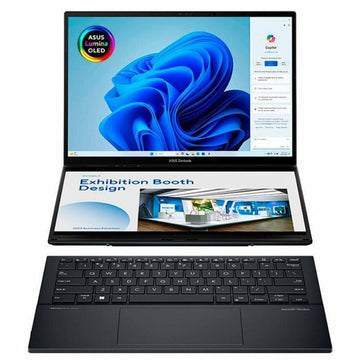 Laptop 2 en 1 Asus ZenBook Duo OLED UX8406CA-PZ152W 14" Qwerty Español 1 TB SSD