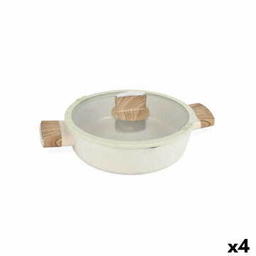 Cacerola Con Tapa Quttin Ecook 20 x 9 cm 2,8 mm (4 Unidades)