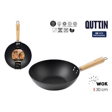 Paellera Quttin Madera (6 Unidades)