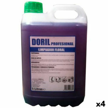 Limpiador de Suelos VINFER Doril 5 L (4 Unidades)
