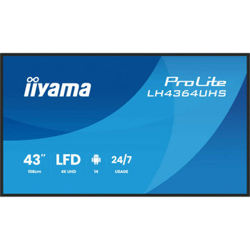 Monitor Iiyama LH4364UHS-B1AG 43" 4K Ultra HD