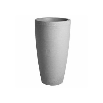Maceta Strata Blanco 40 x 40 x 75 cm