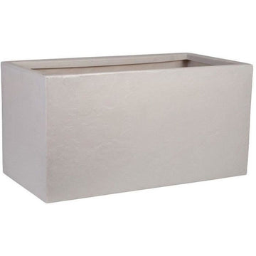 Maceta Strata Gris claro 31 x 60 x 31 cm Plástico Rectangular