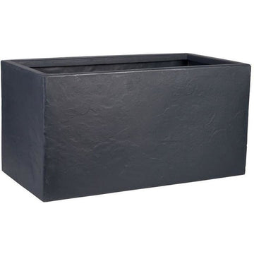 Maceta Strata 31 x 60 x 31 cm Gris Plástico Rectangular