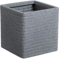 Maceta Strata Banbury 31 x 31 x 31 cm Cemento Plástico Cuadrado