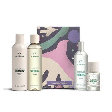 Set de Perfume Mujer The Body Shop WHITE MUSK 4 Piezas