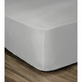 Sábana Bajera Ajustable Lovely Home Gris Gris claro Cama individual 90 x 190