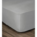 Sábana Bajera Lovely Home Gris Gris claro Cama doble 140 x 190 cm