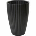 Maceta Garden ID Fancy Negro Polietileno 40 x 58 cm