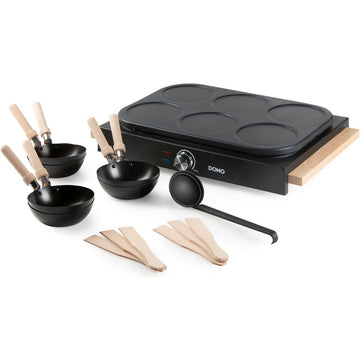 Sartén Wok DOMO Negro Hierro