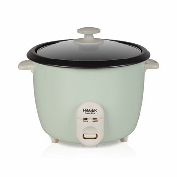 Arrocera Haeger RC-18L.002A Verde Acero Inoxidable Plástico 50 W