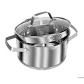 Cacerolas Smile MGK-11M Acero Ø 18 cm Ø 24 cm Ø 20 cm Ø 16 cm (5 Unidades)
