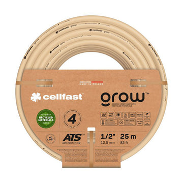 Manguera Cellfast Grow 15 m Plástico 3/4" Ø 19 mm Beige