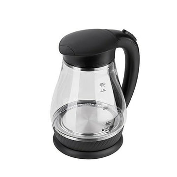 Hervidor Adler AD 1274 2200 W 1,7 L Negro Acero Inoxidable
