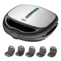 Sandwichera Adler AD 3040 Negro 1200 W