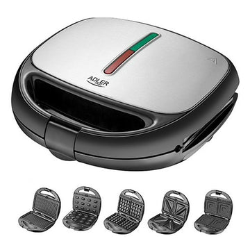 Sandwichera Adler AD 3040 Negro 1200 W