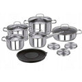 Batería de Cocina Smile MGK-22 Acero 14 Piezas