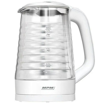 Hervidor Mpm MCZ-124 Blanco Vidrio 2200 W 1,7 L