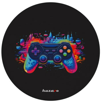 Alfombra Gaming Huzaro HZ-FLOORMAT 7.0 Negro Goma