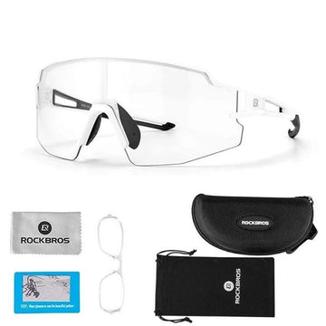 Gafas de Ciclismo Rockbros 157243 Blanco Negro
