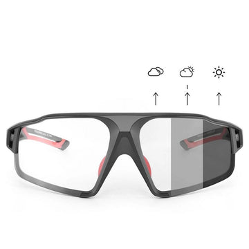 Gafas de Ciclismo Rockbros 163749 Negro Rojo