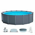 Piscina Circular con Depuradora Intex 478 x 124 cm 16.500 l Redonda