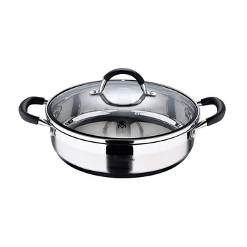 Cacerola Con Tapa Masterpro 3,8 L Ø 28 x 7,5 cm Negro