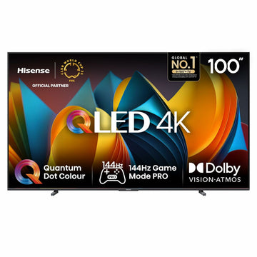 Smart TV Hisense 100E7NQ     100 100" 4K Ultra HD LED HDR QLED Negro