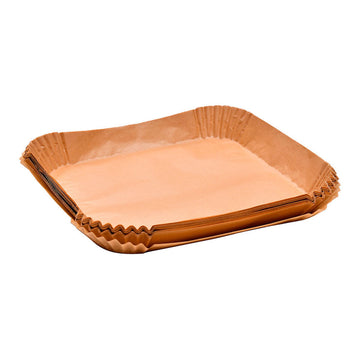 Papel para freidora de aire Masterpro foodies mp 26 x 26 x 4,5 cm Bandeja 50 Unidades