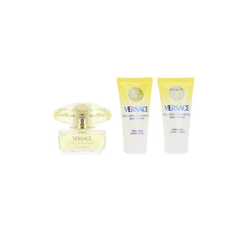 Set de Perfume Mujer Versace YELLOW DIAMOND 3 Piezas