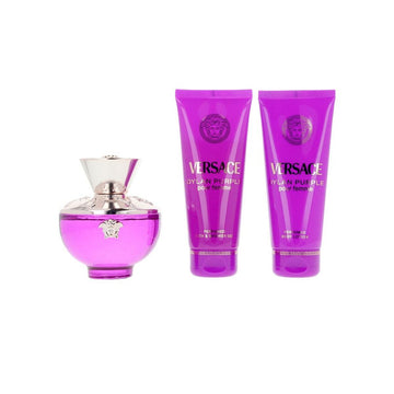 Set de Perfume Mujer Versace DYLAN PURPLE EDP 4 Piezas