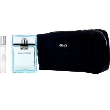 Set de Perfume Hombre Versace EAU FRAICHE MAN 3 Piezas
