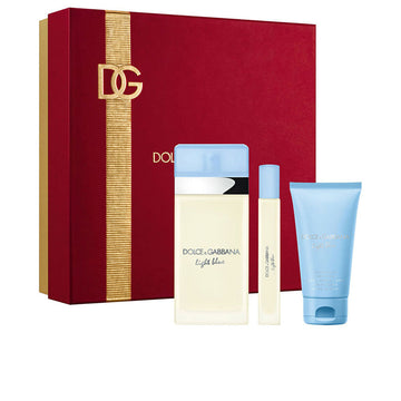 Set de Perfume Mujer D&G Light Blue Pour Femme EDT