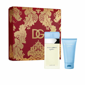 Set de Perfume Mujer Dolce & Gabbana Light Blue Pour Femme 2 Piezas