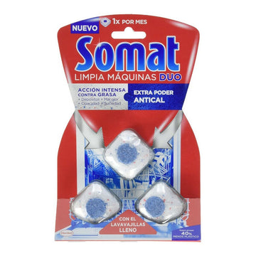 Pastillas para Lavavajillas Somat 164904 125 ml 40 g