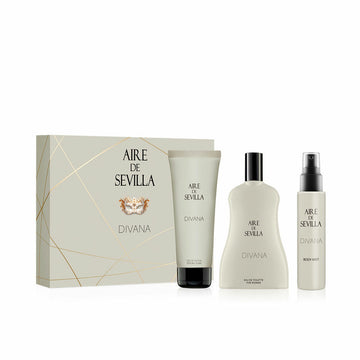 Set de Perfume Mujer Aire de Sevilla Divana 3 Piezas